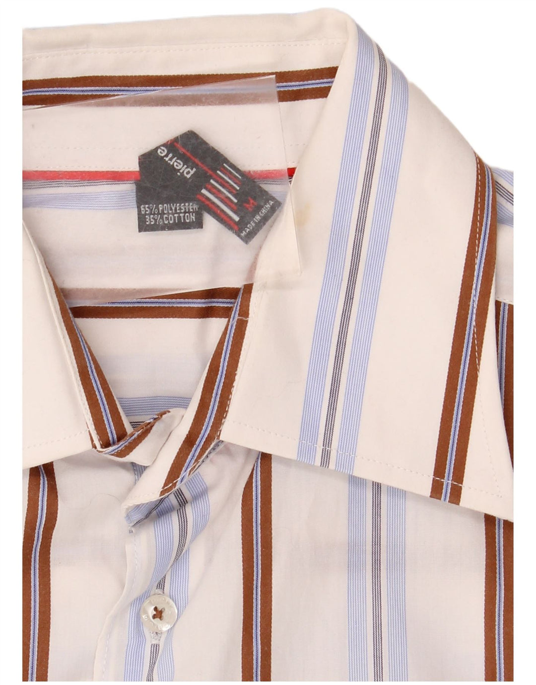 Cămașă cu mânecă scurtă pentru bărbați PIERRE CARDIN, cu dungi medii, multicolore