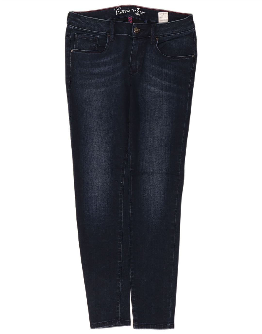 Blugi skinny pentru femei Tom Tailor L30 L30 bleumarin Lyocell