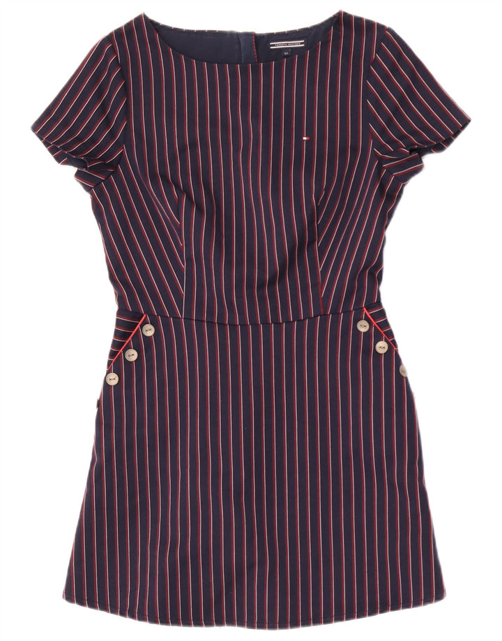 Rochie de bază Tommy Hilfiger Fete 14-15 Ani Bleumarin în dungi