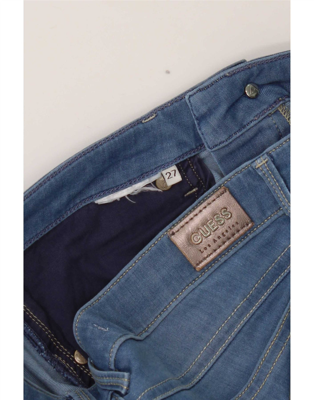 Blugi skinny pentru femei Guess W27 L28 albastru