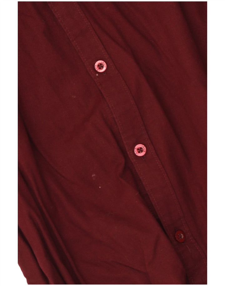 Cămașă pentru bărbați Levi's Mare Bumbac Burgundy