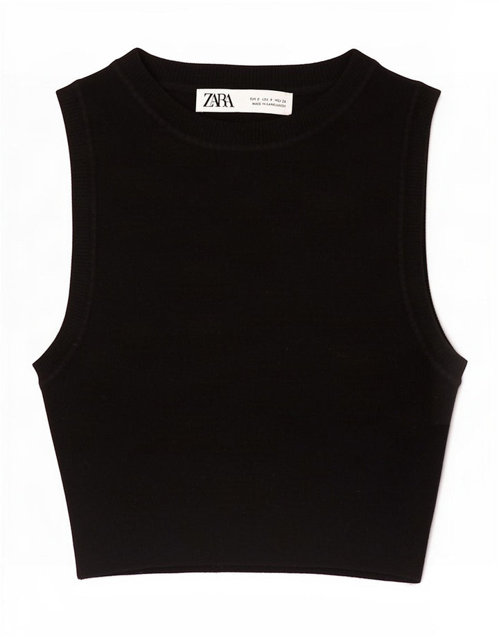 Top cu vestă pentru femei Zara UK 8 Small Black
