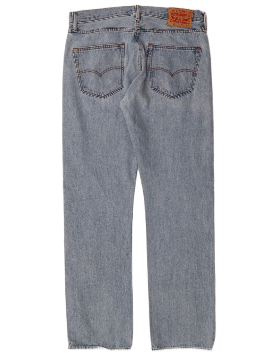 Blugi drepti pentru bărbați Levi's 501 W33 L32 Bumbac albastru