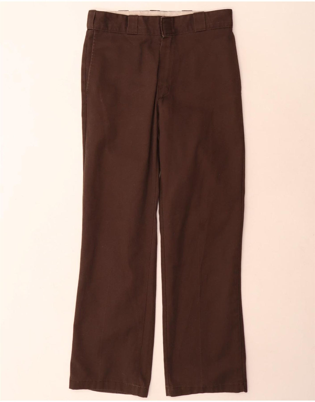 Pantaloni chino 874 drepti pentru bărbați Dickies L31 L32 Poliester maro
