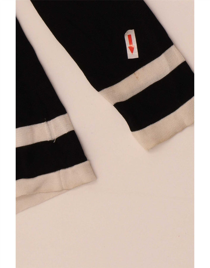 Pulover cardigan pentru femei Zara UK 12 Medium Black Colorblock Rayon