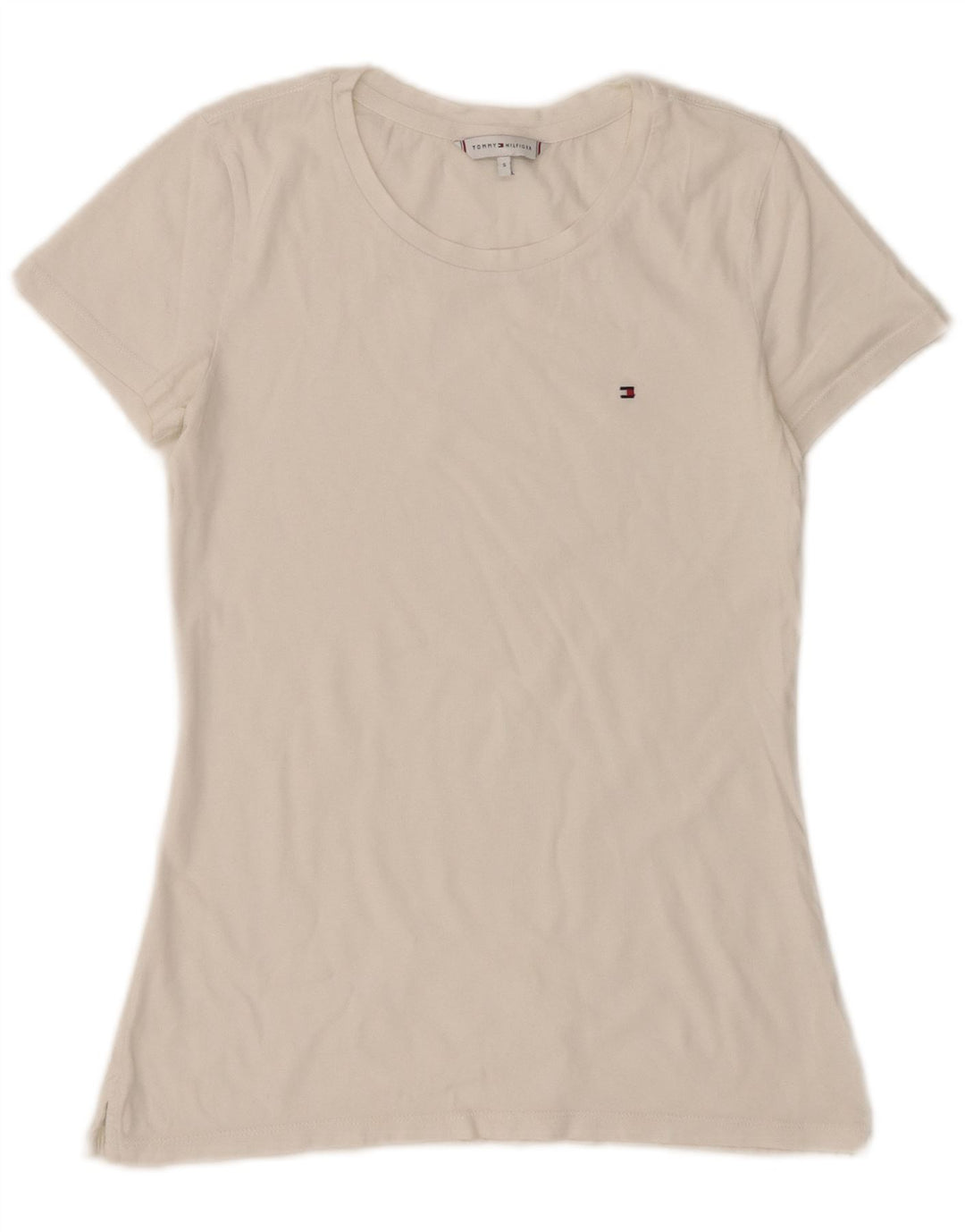 Tricou Tommy Hilfiger pentru femei Top UK 8 Small White