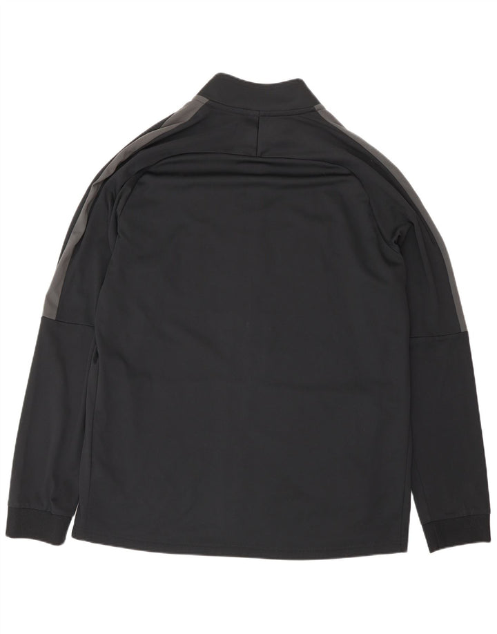 Jachetă de top pentru trening grafic pentru bărbați Nike XL, poliester color bloc negru