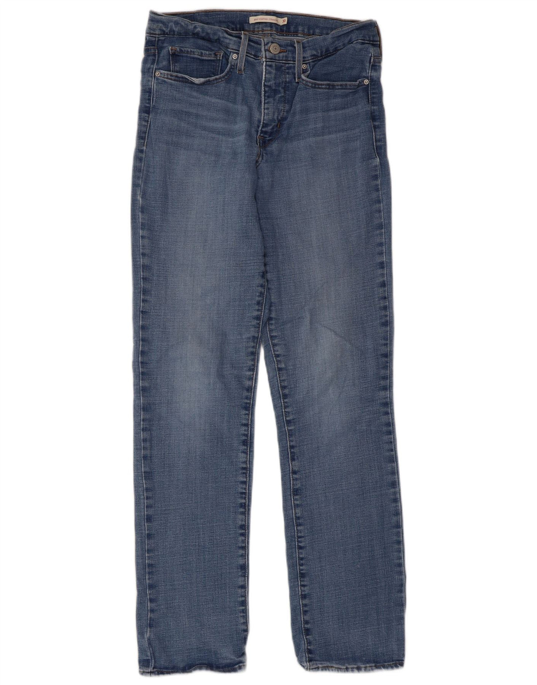 Blugi drepți modelați 314 pentru femei Levi's L30 L32 Bumbac albastru