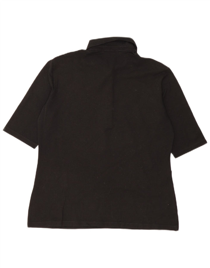 Tricou polo Lacoste pentru femei Mărimea 48 XL bumbac negru