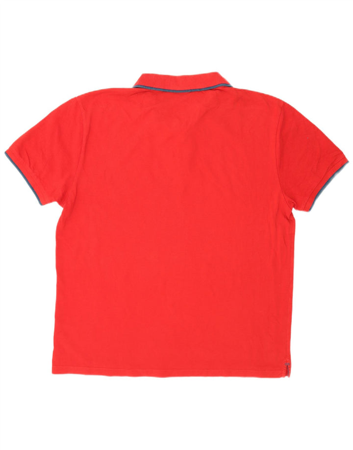 Tricou polo pentru bărbați North Sails 2XL bumbac roșu