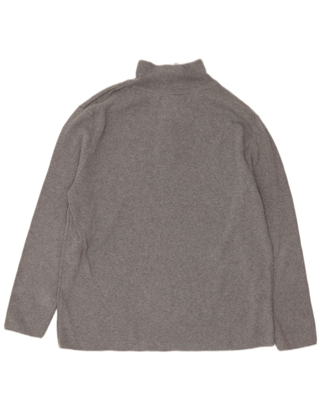 Zara băieți 1/4 Zip Top cu mânecă lungă 13-14 ani bumbac gri
