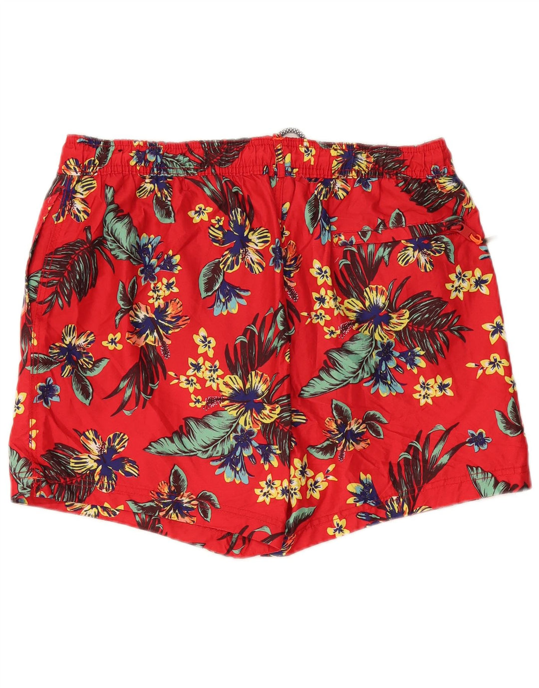 Pantaloni scurți de înot pentru bărbați SUPERDRY 2XL poliester floral roșu