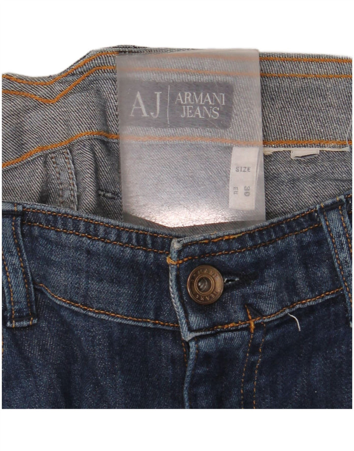 Blugi skinny pentru femei Armani W30 L34 bleumarin