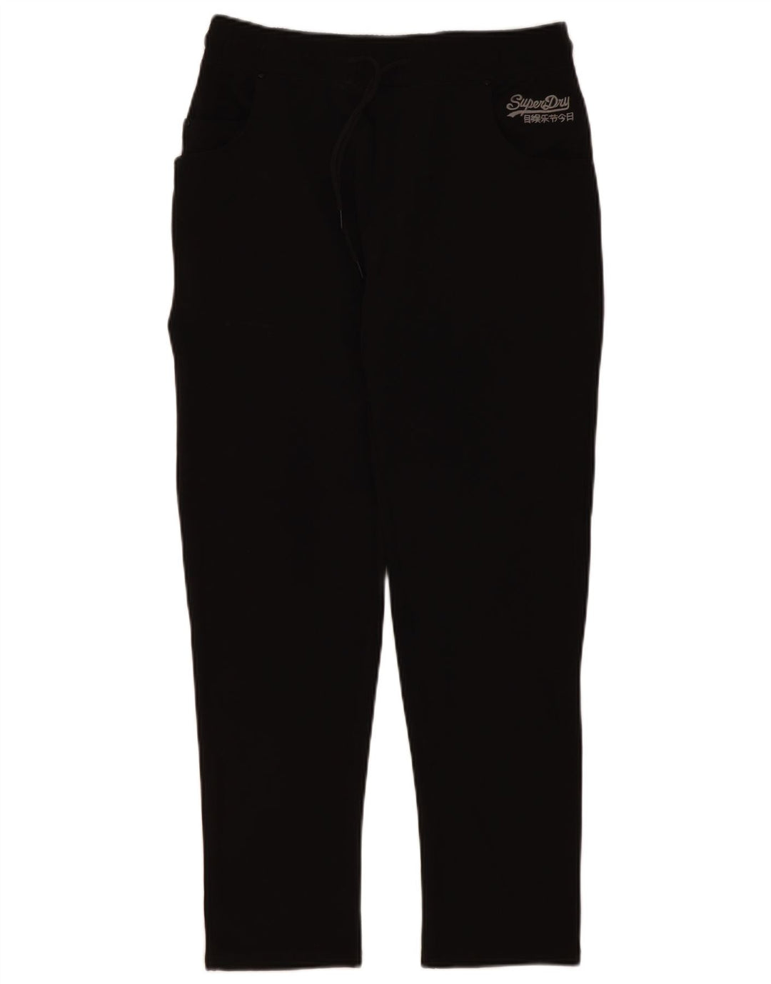 Pantaloni de trening Superdry pentru bărbați, negru mediu