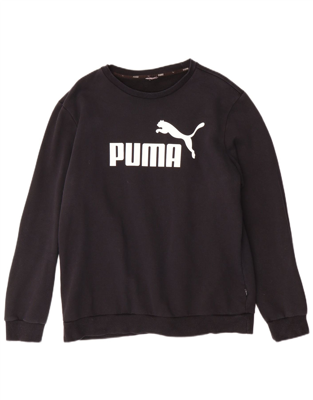 Pulover grafic pentru bărbați Puma, mare, negru