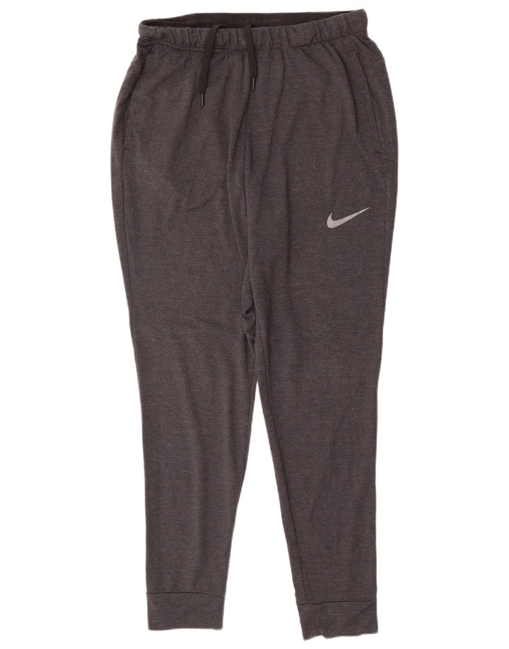 Pantaloni de trening pentru bărbați Nike Pantaloni de jogging, gri mediu, viscoză cu pături