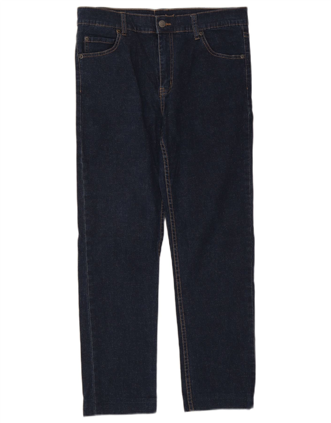 Blugi drepți pentru femei Monday ieftini L34 L26 Bumbac bleumarin