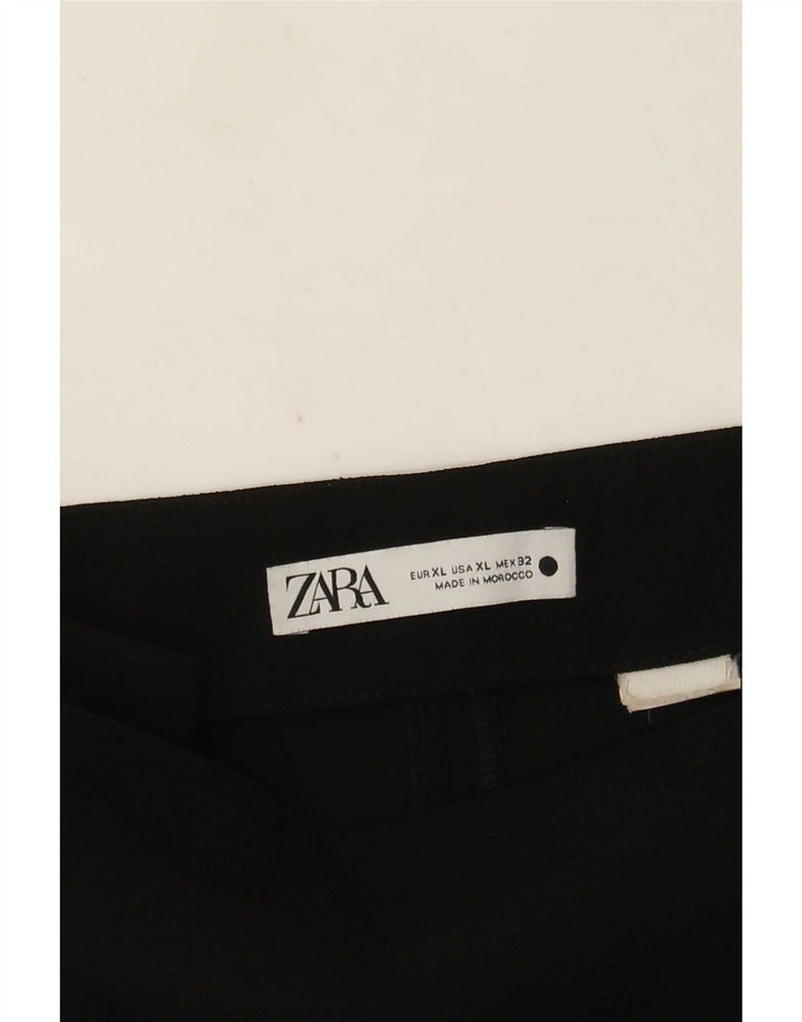 Fusta Mini Zara Femei XL W32 Negru