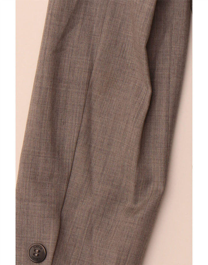 PIERRE CARDIN Jachetă pentru femei cu 3 nasturi, EU 42, gri mediu, cu dungi