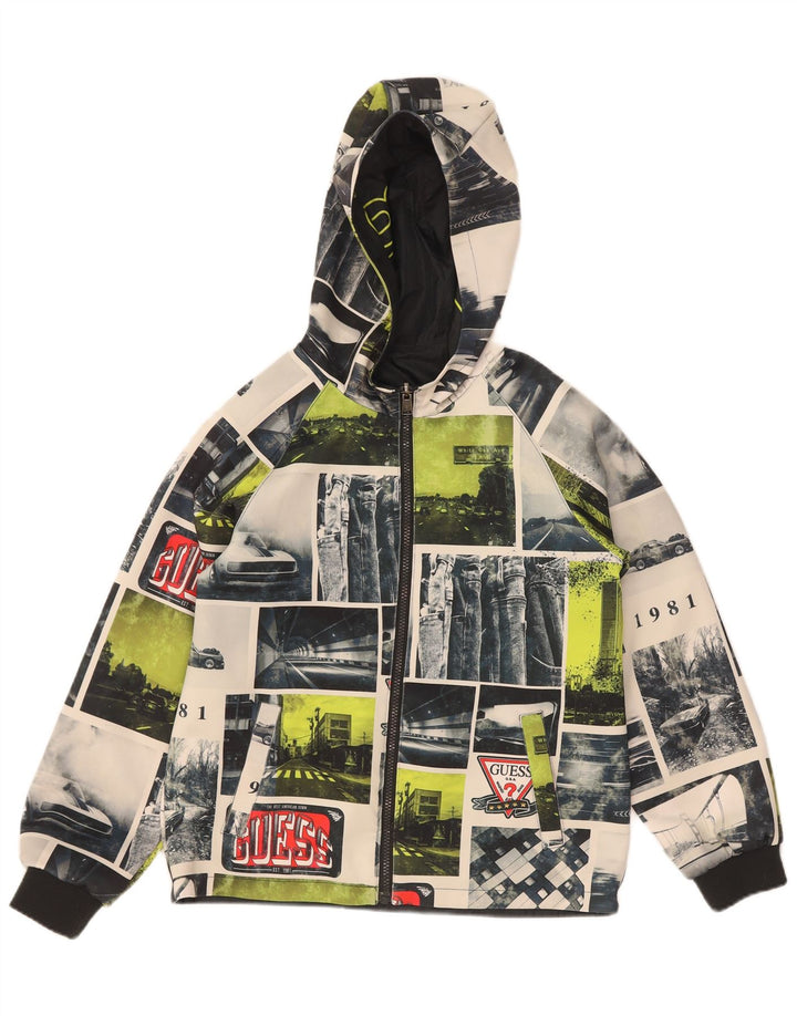 Jachetă Reversibilă Guess Boys 11-12 Ani Multicoloră Geometrică
