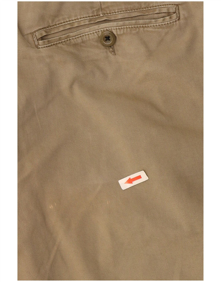 Pantaloni scurți chino Fred Perry pentru bărbați IT 48 Medium W32 Kaki Bumbac