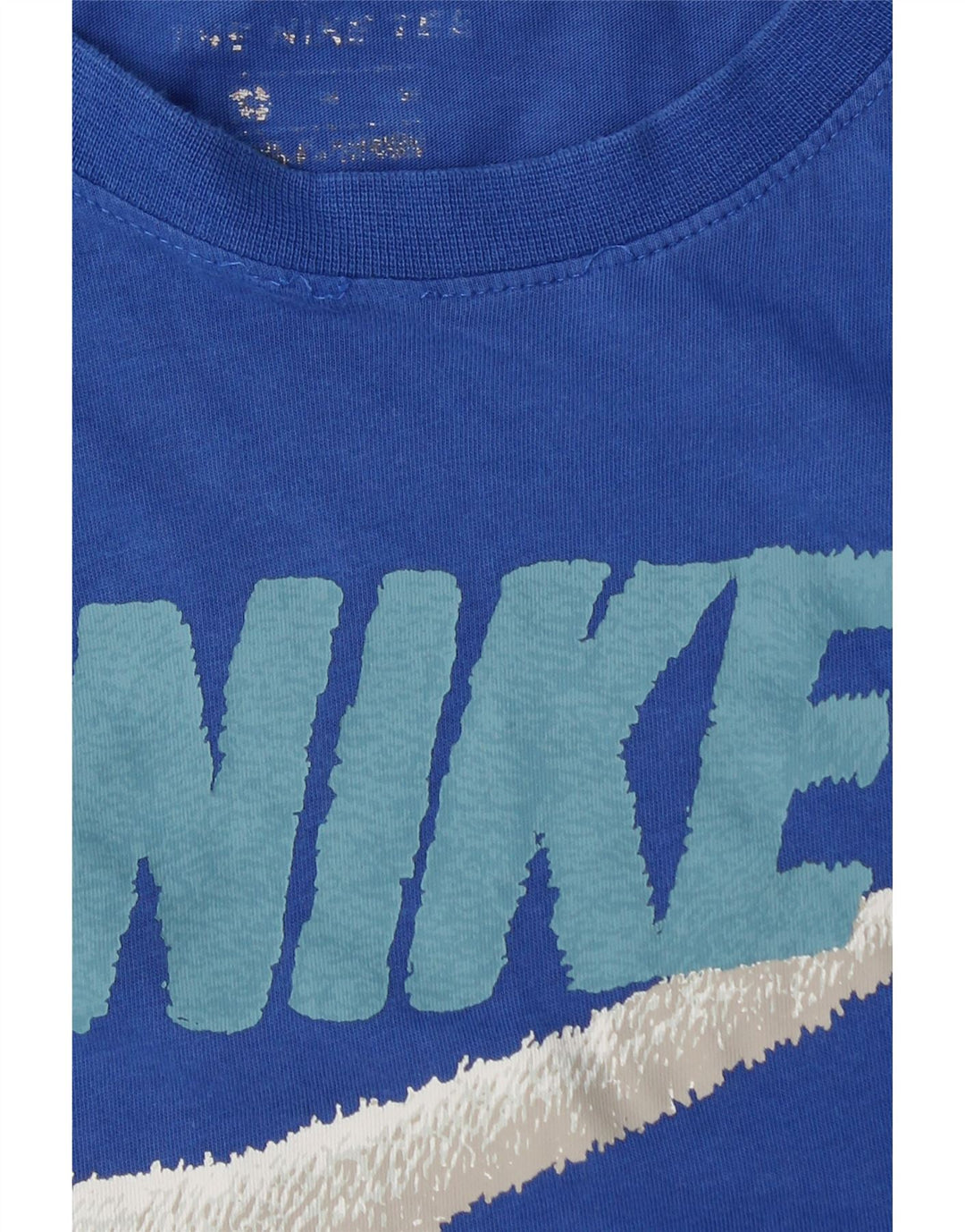 Tricou grafic pentru bărbați NIKE Top XL Bumbac albastru