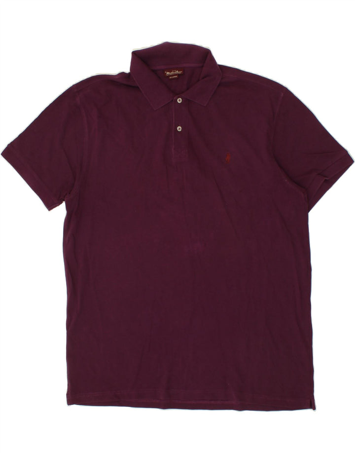 MARLBORO CLASSICS Tricou polo pentru bărbați 2XL bumbac violet