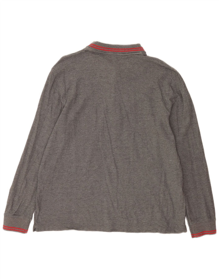 Tricou polo cu mânecă lungă pentru bărbați Lotto 2XL gri