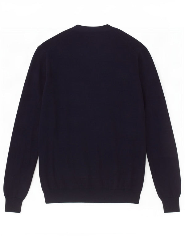 Pulover cardigan Polo Ralph Lauren pentru femei UK 14 Medium bleumarin Bumbac