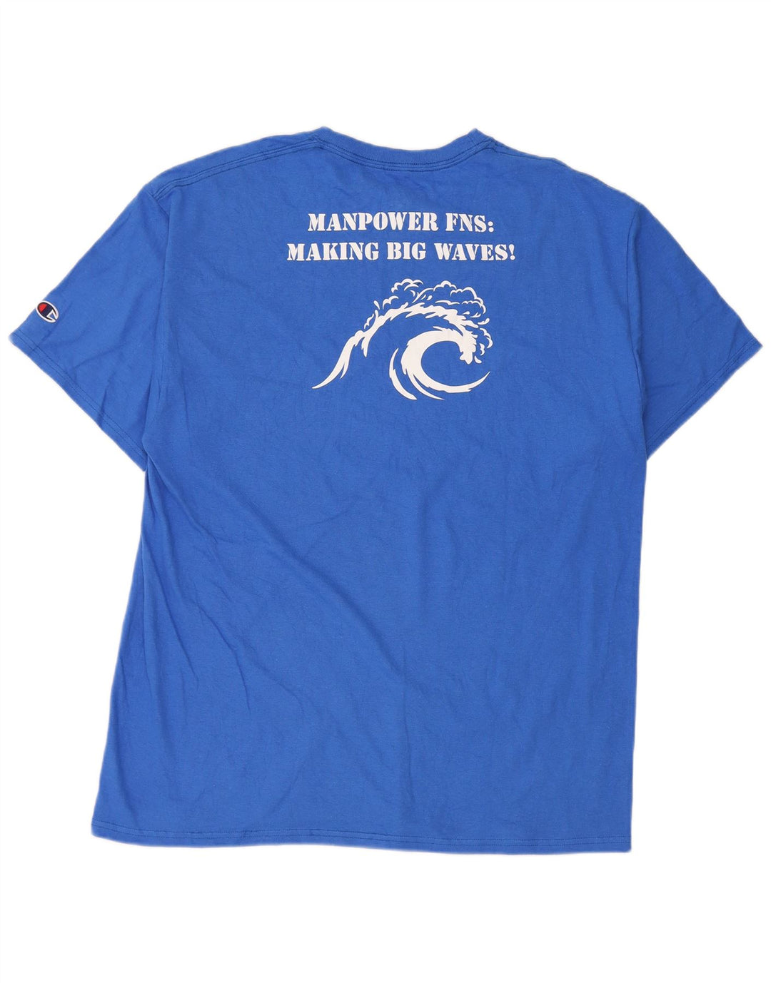 Tricou grafic Champion pentru bărbați Top mare albastru