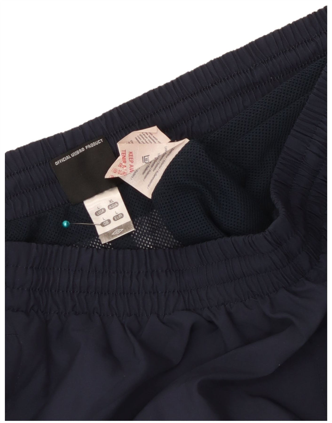 Pantaloni de trening Umbro pentru bărbați, mari, bleumarin, poliester color bloc
