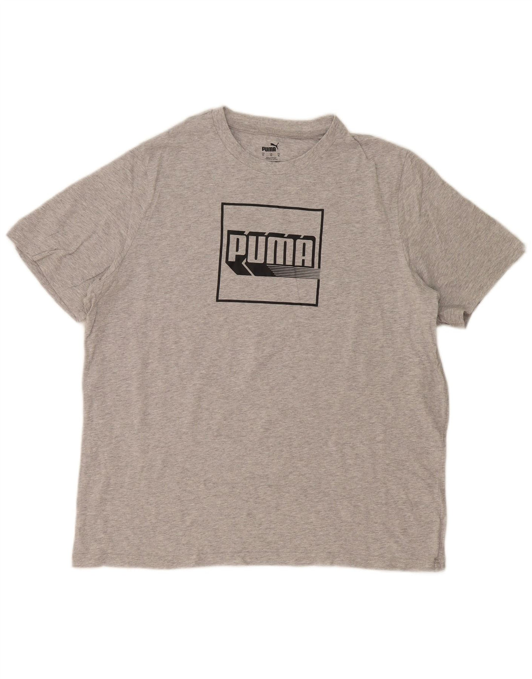 Tricou cu grafică Puma pentru bărbați Top XL Gri Flecked