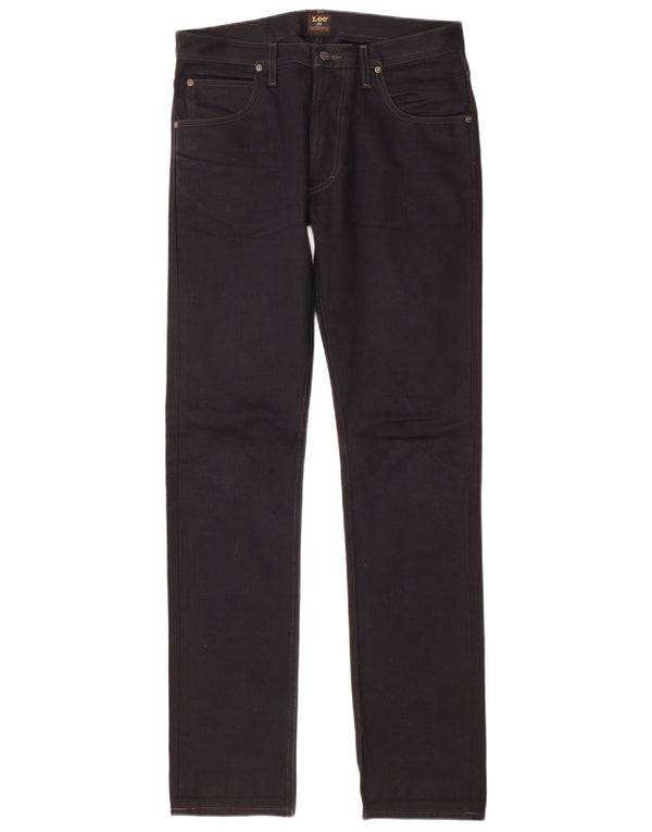 Blugi Lee 101 Rider Slim pentru bărbați W31 L34 bumbac negru