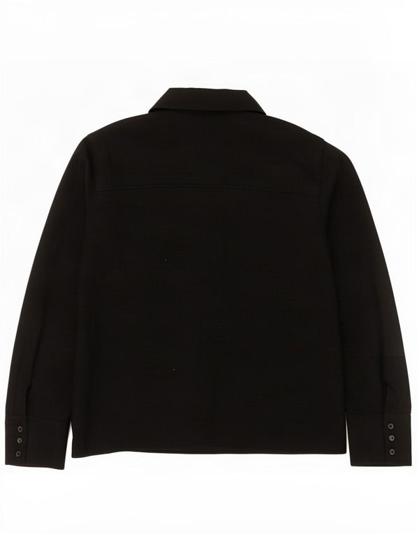 Pulover cardigan supradimensionat pentru femei Marks & Spencer UK 14 mare, negru, viscoză