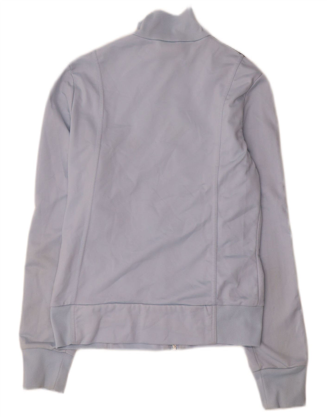 Jachetă de top pentru trening Adidas pentru femei UK 12 Poliester albastru mediu