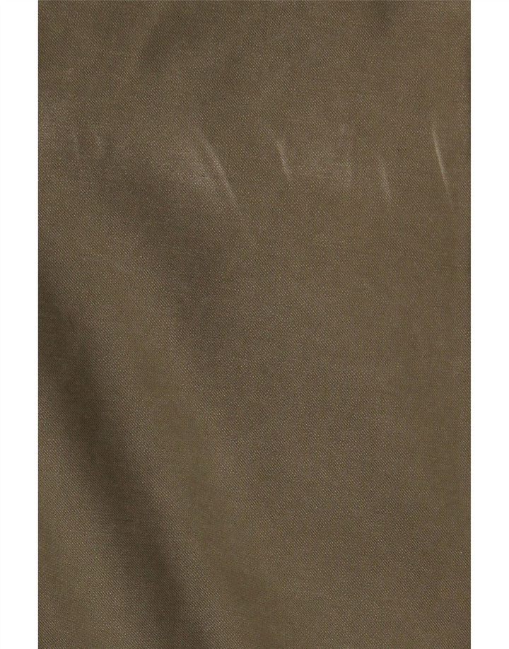 Jachetă parka militară cu glugă pentru bărbați VINTAGE UK 40 mare kaki