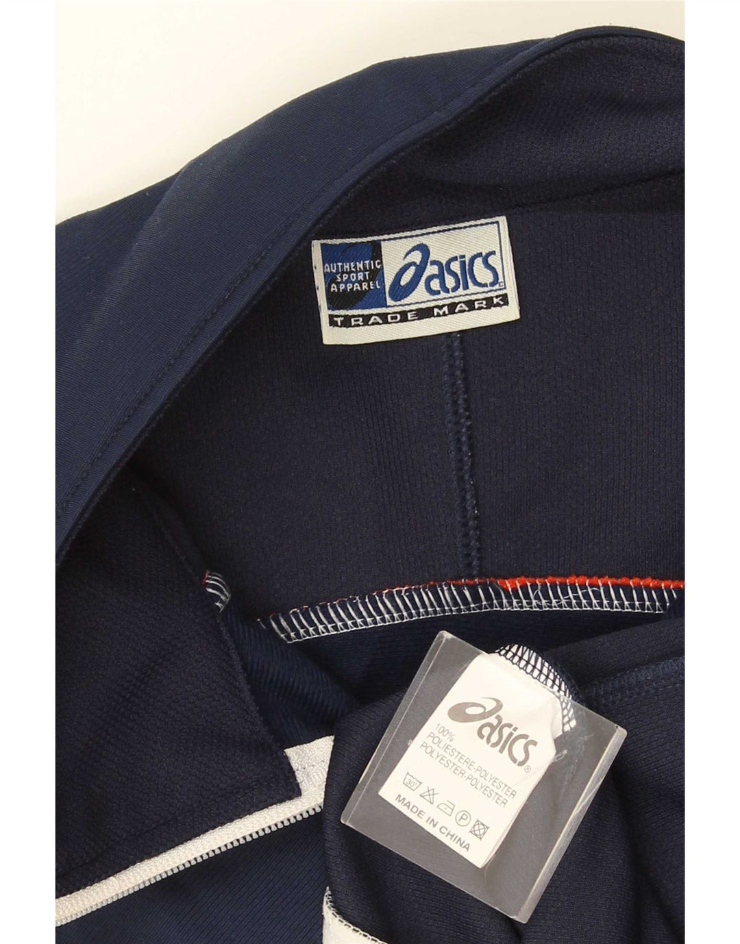 Jachetă de trening pentru bărbați Asics, mare, albastru, poliester color bloc