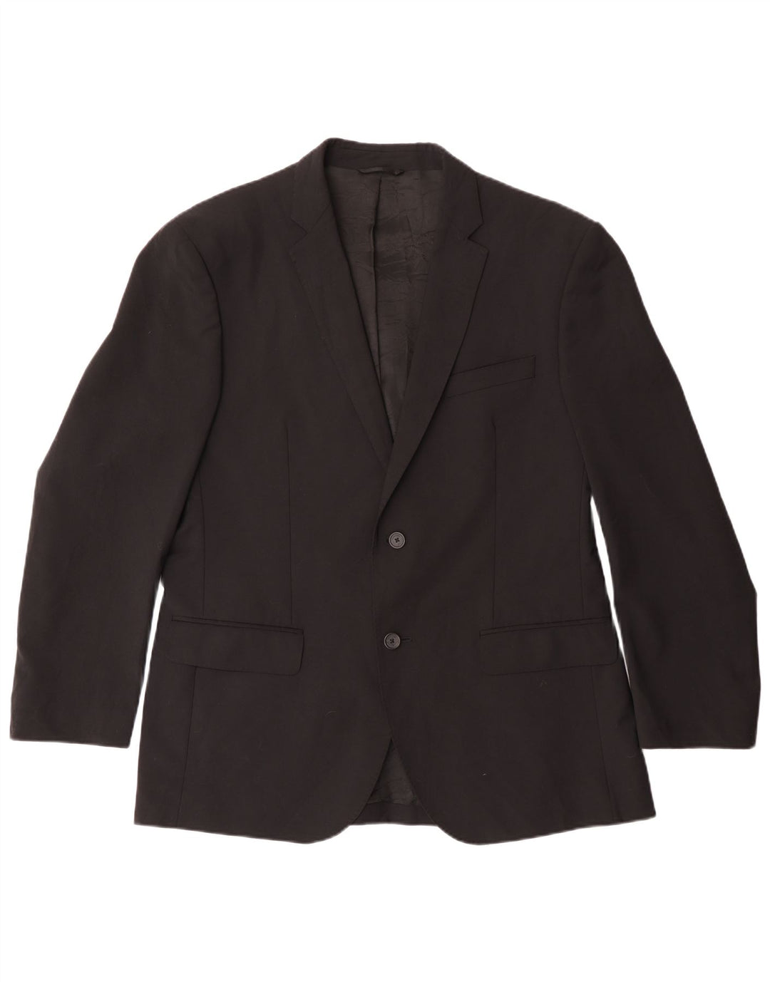 Jachetă Calvin Klein pentru bărbați, cu 2 nasturi, IT 52 XL, poliester negru
