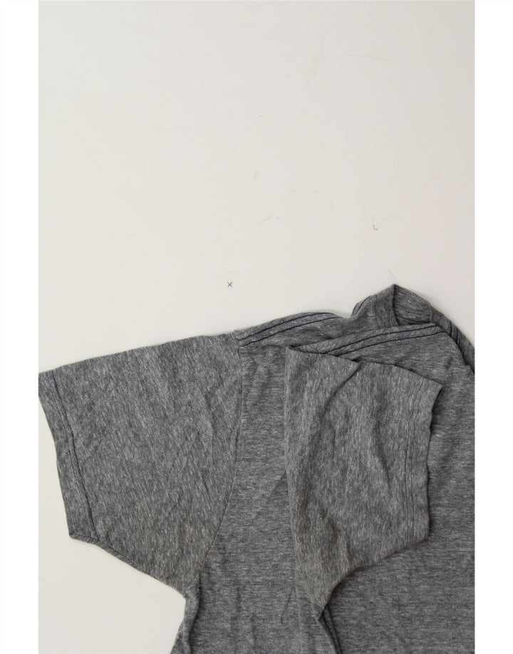 HURLEY Mens T-Shirt Top Medium Grey Polyester Vintage Hurley and Second-Hand Hurley from Messina Hembry 