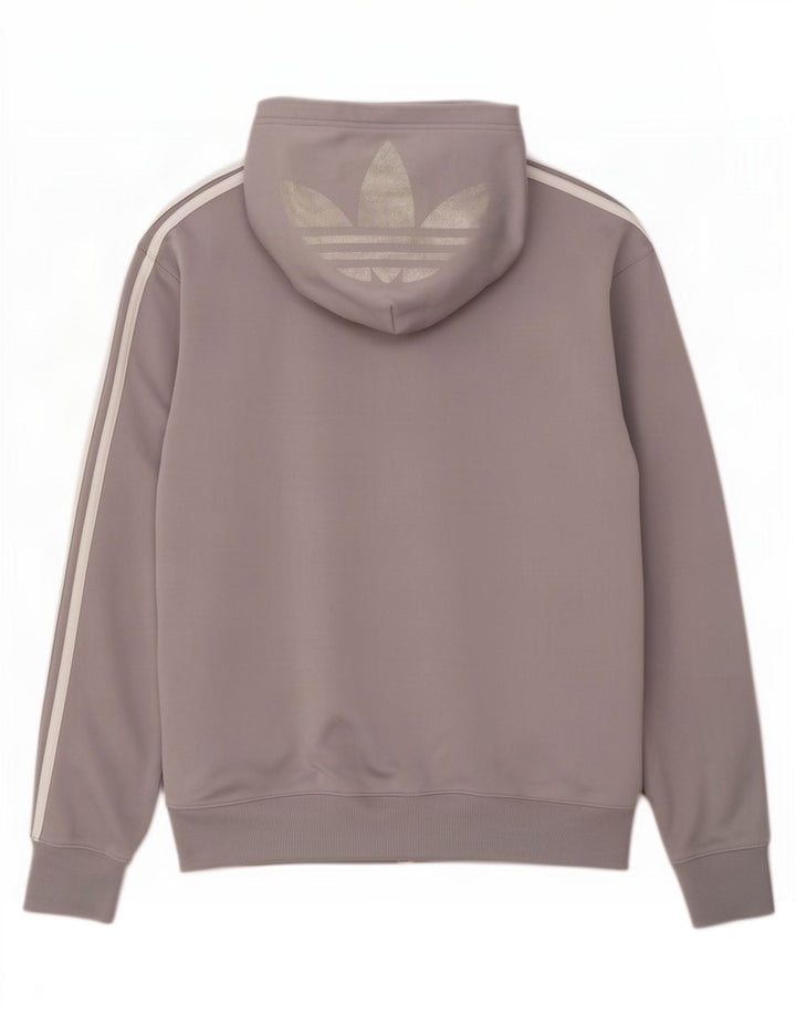 Pulover pentru bărbați Adidas Graphic Zip XL poliester gri