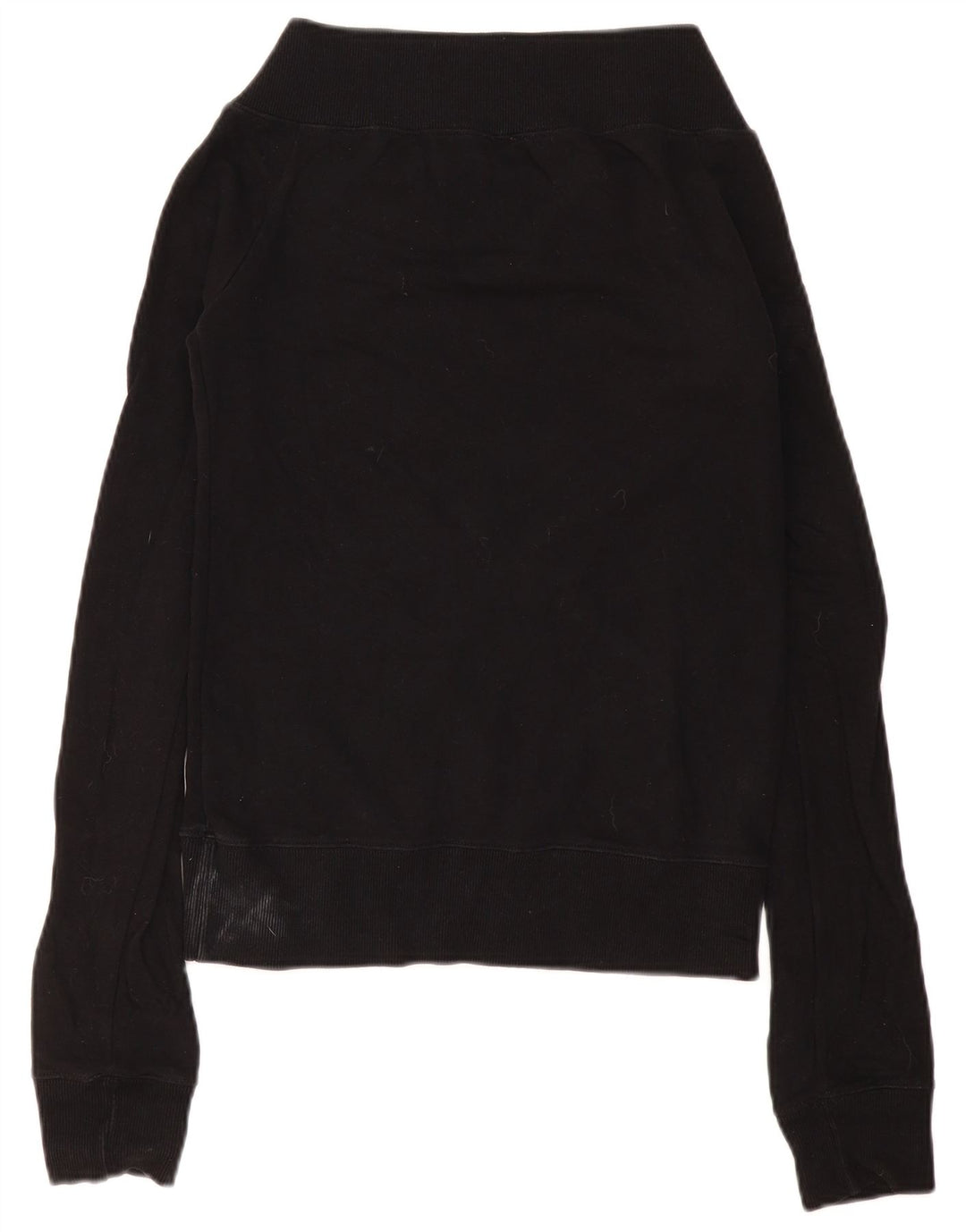 Hanorac cu grafic pentru femei Fiorucci Pulover UK 10 Bumbac negru mic