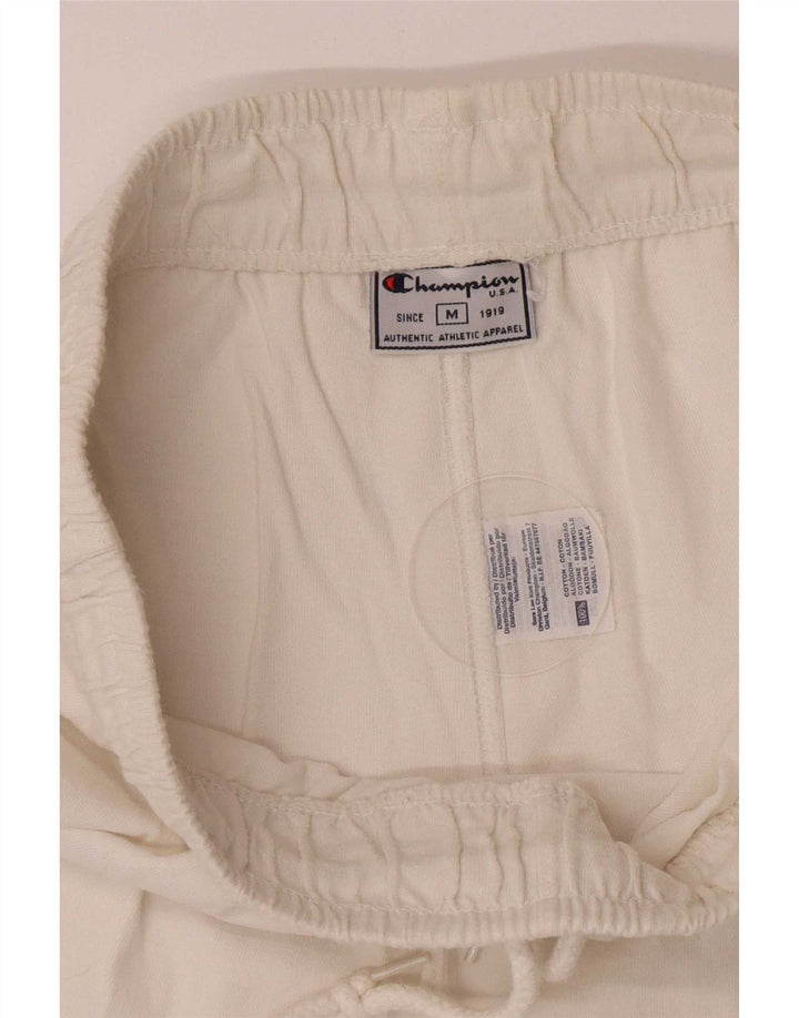 Pantaloni de trening Champion pentru femei UK 12 Medium White Bumbac
