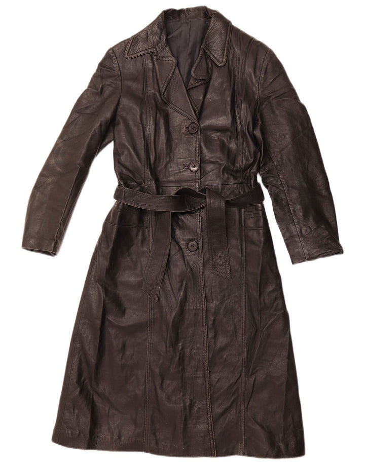 Palton de piele pentru femei VINTAGE IT 40 Small Black