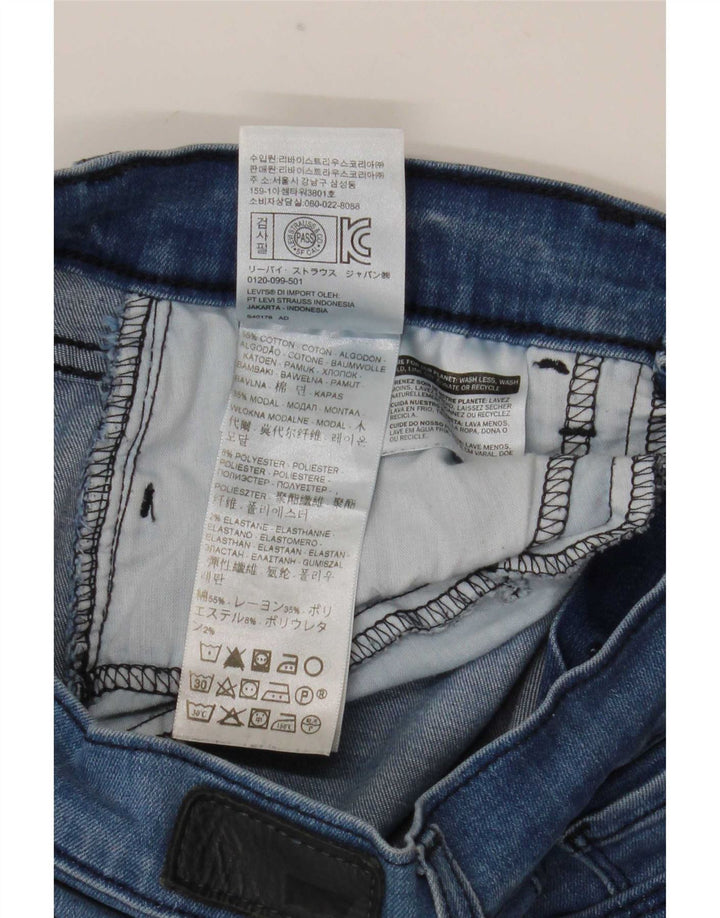 Blugi skinny pentru femei Levi's W28 L30 Bumbac albastru
