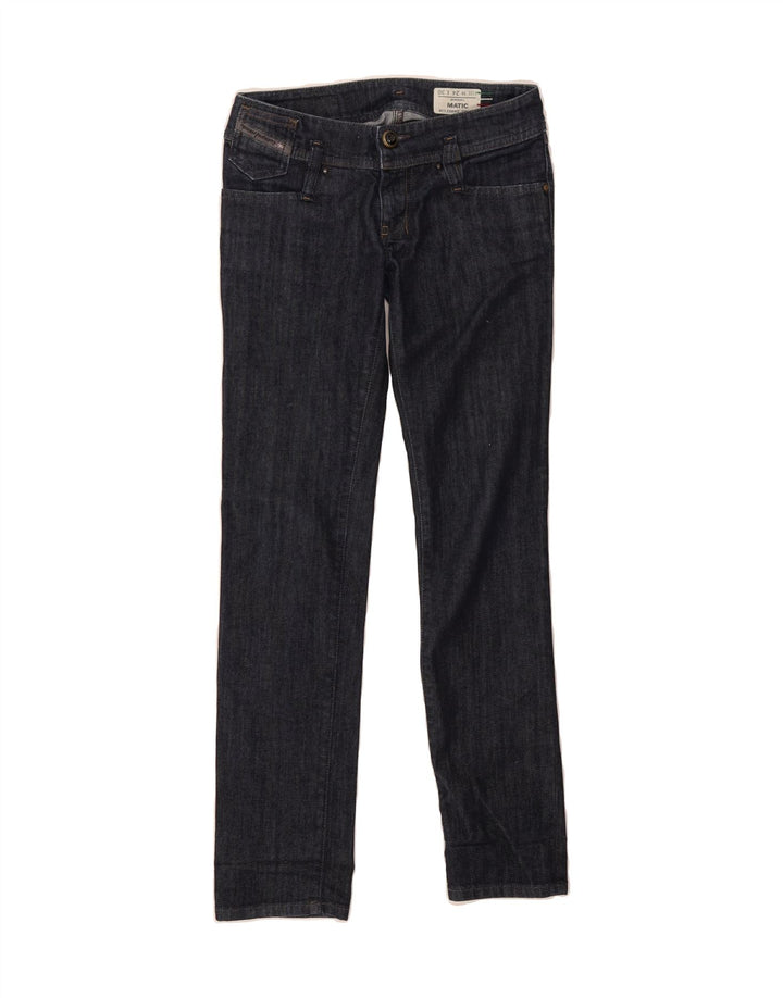 DIESEL Womens Matic Slim Jeans W24 L30 Navy Blue Cotton Vintage Diesel and Second-Hand Diesel from Messina Hembry 