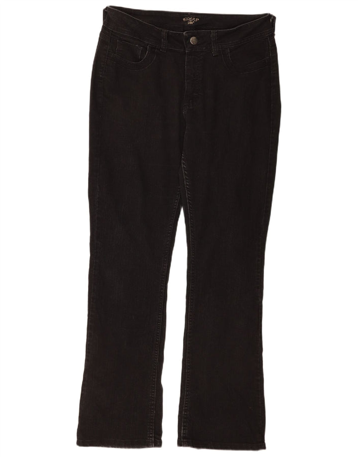 Jeans Lee Riders Bootcut pentru femei US 12 Large W32 L21 Bumbac negru