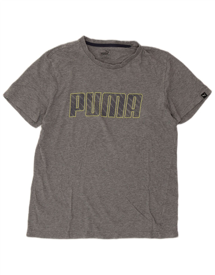 Tricou grafic PUMA pentru bărbați Top mare gri