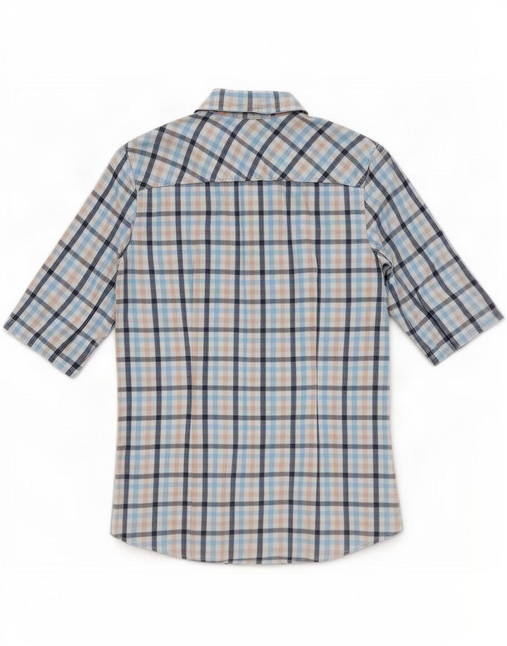 Cămașă cu mânecă scurtă Tommy Hilfiger pentru femei US 8 Medium Multicolor Gingham