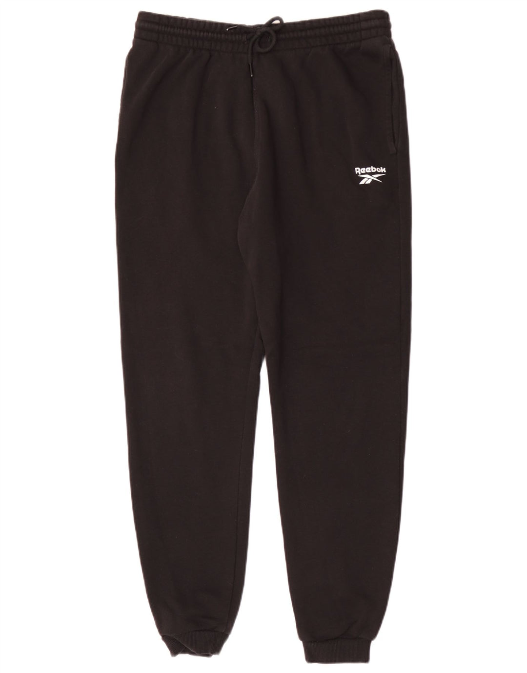 Pantaloni de trening pentru bărbați Reebok Pantaloni de jogging, bumbac mediu negru