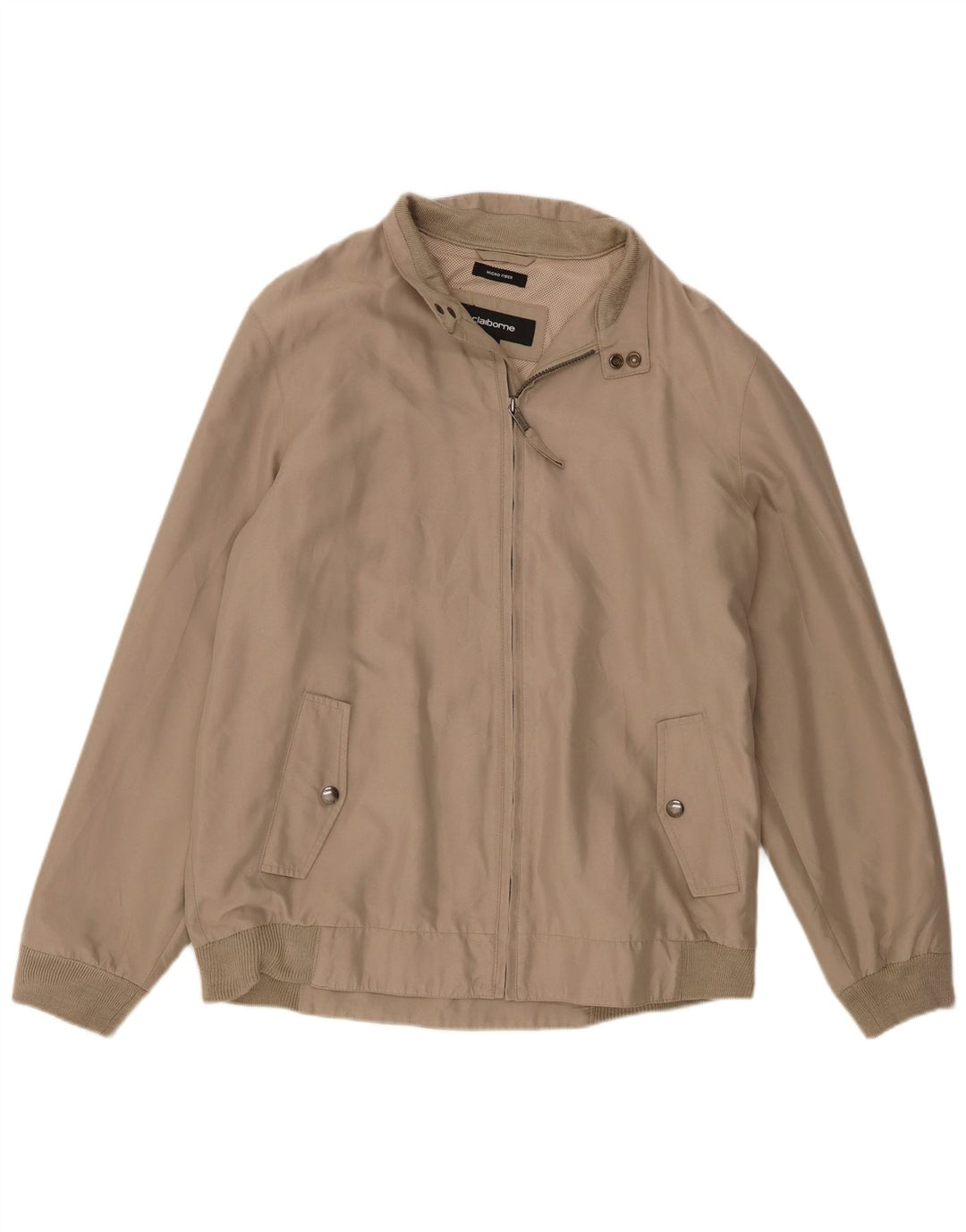Bomber vintage pentru bărbați UK 40 mare, bej, poliester